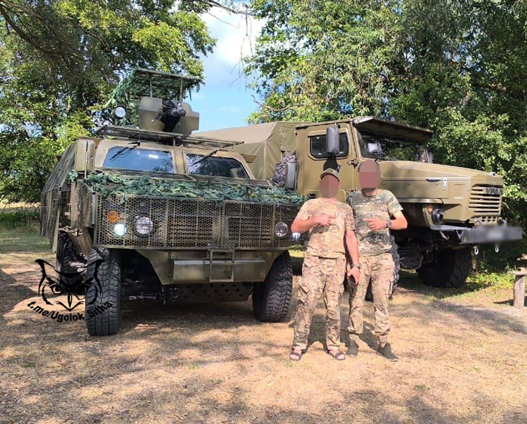 Chinese-made ZFB-05 armored personnel carriers.