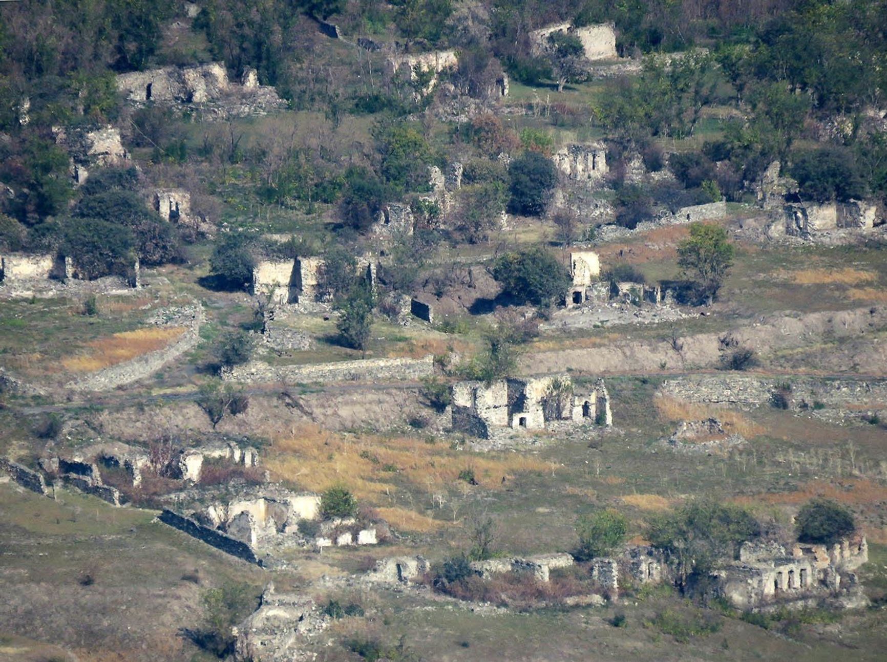 The village of Lower Askipara is one of four that Baku is demanding to hand over